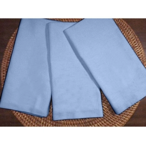 Generic Solid Cotton Napkins Sets (Sky Blue)