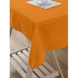 Generic Solid Cotton Plain Table Cloth (Orange)