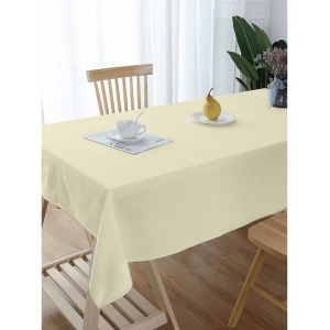 Generic Solid Cotton Plain Table Cloth (Beige)