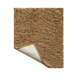 Generic Solid Polyester Bathmat (Beige)