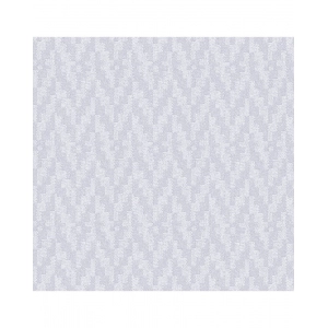 Generic Waves Polyester Plain Shower Curtains with Plastic Eyelets (White)