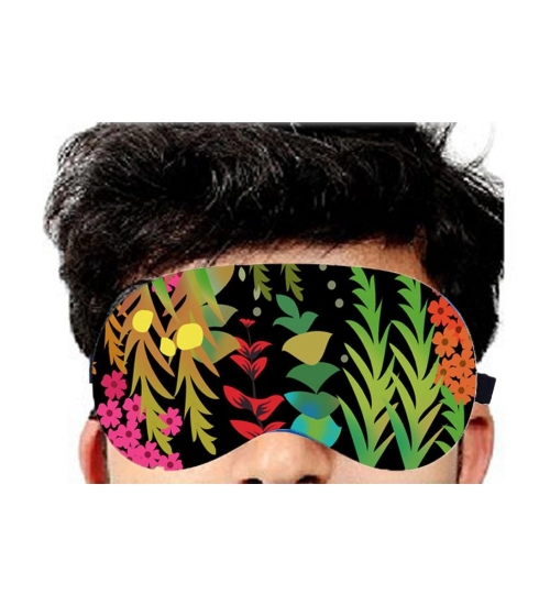 Printed Polyester Eyemasks (Multicolor)
