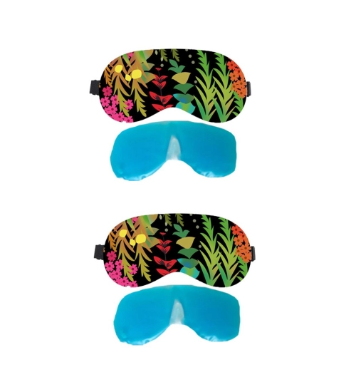 Printed Polyester Eyemasks (Multicolor)