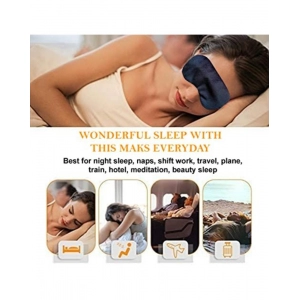 Generic Solid Velvet Eyemasks (Black & Red)
