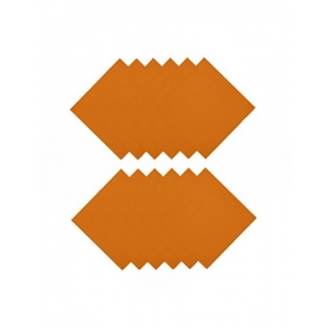 Generic Solid Cotton Napkins Sets (Orange)