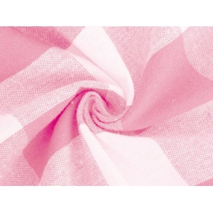Generic Checked Cotton Checks Table Cloth (Pink)