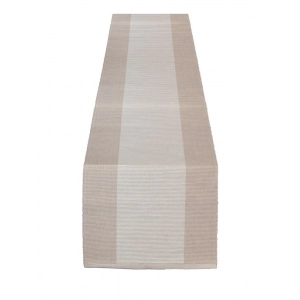 Generic Striped Cotton Table Runners (Cream)