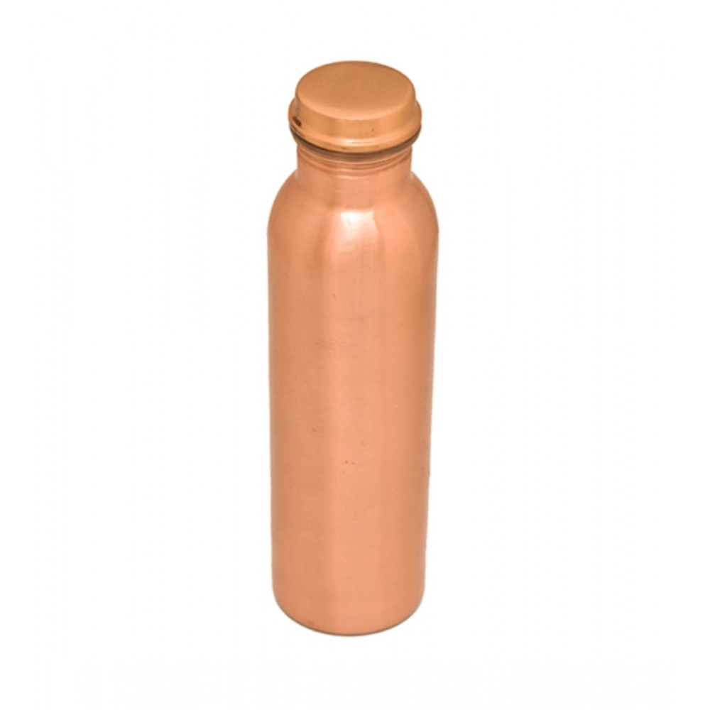 Generic Plain Copper Water Bottle 950Ml (Rose Gold)