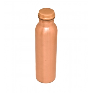 Generic Plain Copper Water Bottle 950Ml (Rose Gold)