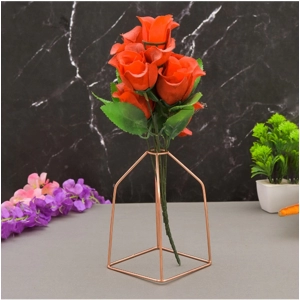 Generic Decorative Floral Vase (Rose Gold)