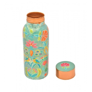Generic Copper Orio Printed Water Bottle 500 Ml (Green)