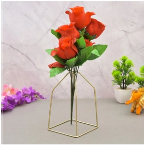Generic Decorative Floral Vase (Gold)