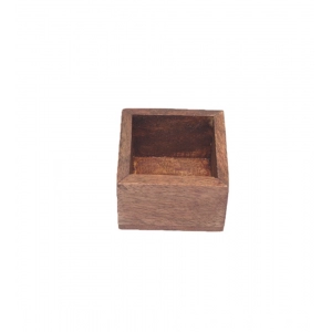 Generic Wooden Spice Box With 9 Compartment For Kitchen (Brown)