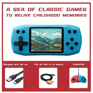 Generic Plastic Video Game For Kids F1 Double One HandHeld Retro Nostalgic Mini Portable Children'S Retro Game (Assorted)