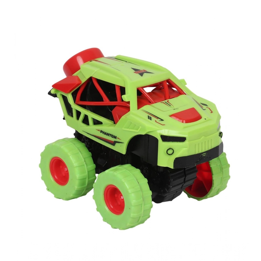 Dropship Plastic Friction Powered Monster Truck Push  Go Off Road Car (Assorted)