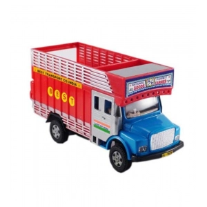 Generic Plastic Public Truck Toys (Red & Blue)