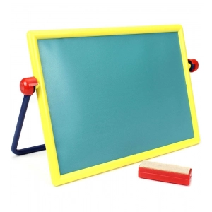 Generic Plastic 2 In 1 Magnetic Alphabets  Numbers Comem Writing Board For Kids (Multicolor)