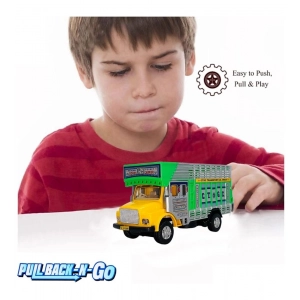 Generic Plastic Public Resque Truck (Green & Yellow)