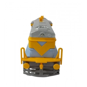 Generic Plastic 8 Wheels Engine With Pull Back Action Train (Multicolor)