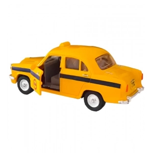 Generic Plastic Kolkata Ambassador Taxi Car (Yellow)