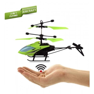 Generic Plastic Radio Remote Control Hand Sensor Helicopter With Usb Charging (assorted)
