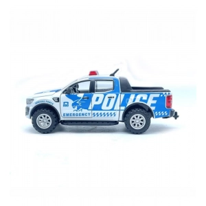 Generic Plastic Police Car For Kids (White)