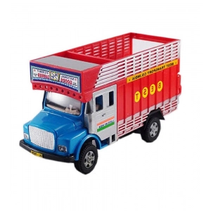 Generic Plastic Public Truck Toys (Red & Blue)