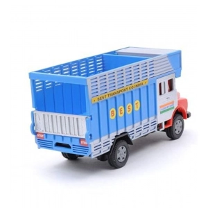 Generic Plastic Public Truck Toys (Red & Blue)
