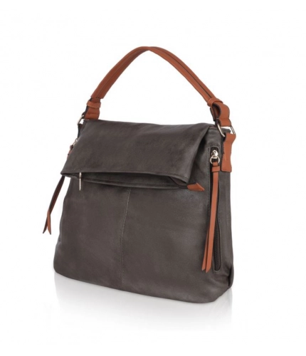 Women's Faux Leather Solid Sling Bag (Green)