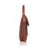 Women's Faux Leather Solid Sling Bag (Brown) Women's Faux Leather Solid Sling Bag (Brown)