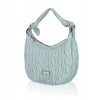 Women's Faux Leather Textured Handbag (Blue) Women's Faux Leather Textured Handbag (Blue)