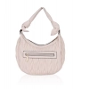 Women's Faux Leather Textured Handbag (Beige White) Women's Faux Leather Textured Handbag (Beige White)