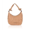 Women's Faux Leather Textured Handbag (Beige) Women's Faux Leather Textured Handbag (Beige)