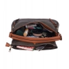 Women's Faux Leather Solid Sling Bag (Green)