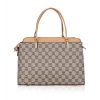 Women's Faux Leather Printed Handbag (Camel)