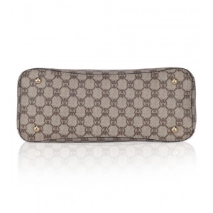 Generic Women's Faux Leather Printed Handbag (Camel)