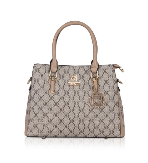 Women's Faux Leather Printed Handbag (Hilver)