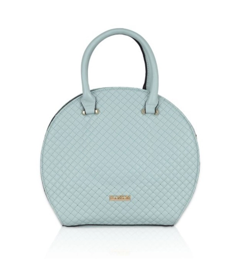 Women's Faux Leather Printed Adjustable Long Belt Handbag (Green)