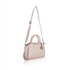 Women's Faux Leather Metal Beads Handbag (Khaki)