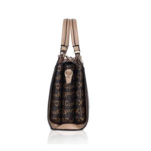 Generic Women's Faux Leather Printed Handbag (Hilver)
