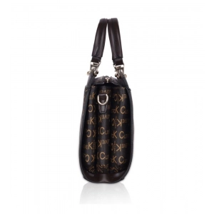 Generic Women's Faux Leather Printed Handbag (Coffee)