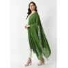 Women's Chanderi Self design Dupatta (Mehandi, Length: Free Size) Women's Chanderi Self design Dupatta (Mehandi, Length: Free Size)