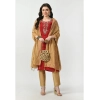 Women's Chanderi Self design Dupatta (Gold, Length: Free Size) Women's Chanderi Self design Dupatta (Gold, Length: Free Size)