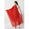 Women's Chanderi Self design Dupatta (Red, Length: Free Size) Women's Chanderi Self design Dupatta (Red, Length: Free Size)