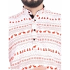 Dropship Men's Cotton Blended Printed Full Sleeve Shortkurta (Multicolor)