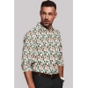 Men's Cotton Blended Printed Full Sleeve Shirt (Multicolor) Men's Cotton Blended Printed Full Sleeve Shirt (Multicolor)