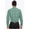 Men's Cotton Blended Checked Full Sleeve Shirt (Green-Yellow) Men's Cotton Blended Checked Full Sleeve Shirt (Green-Yellow)