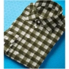Men's Cotton Blended Checked Full Sleeve Shirt (White-Green) Men's Cotton Blended Checked Full Sleeve Shirt (White-Green)