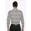 Men's Cotton Blended Printed Full Sleeve Shirt (Multicolor) Men's Cotton Blended Printed Full Sleeve Shirt (Multicolor)