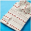 Men's Cotton Blended Printed Full Sleeve Shirt (White-Red) Men's Cotton Blended Printed Full Sleeve Shirt (White-Red)